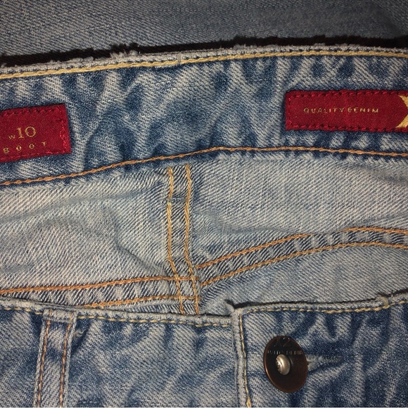 Express womens x2 bootcut jeans size 6L - Picture 10 of 12